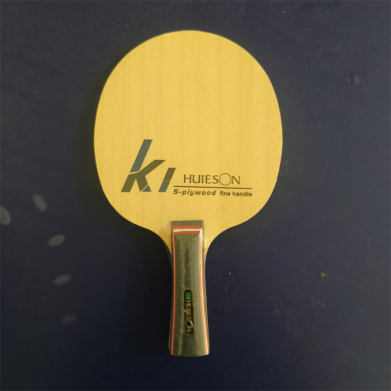 Table Tennis Racket - Huieson K1 Tischtennisschläger 5-lagiges Massivholz Feiner