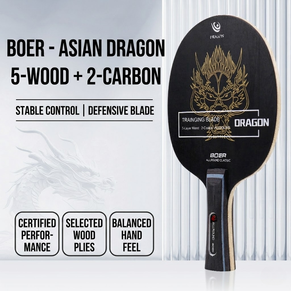 Boer Asia Dragon Tischtennissc – Table Tennis Zhang Jike Bewertung und Preis