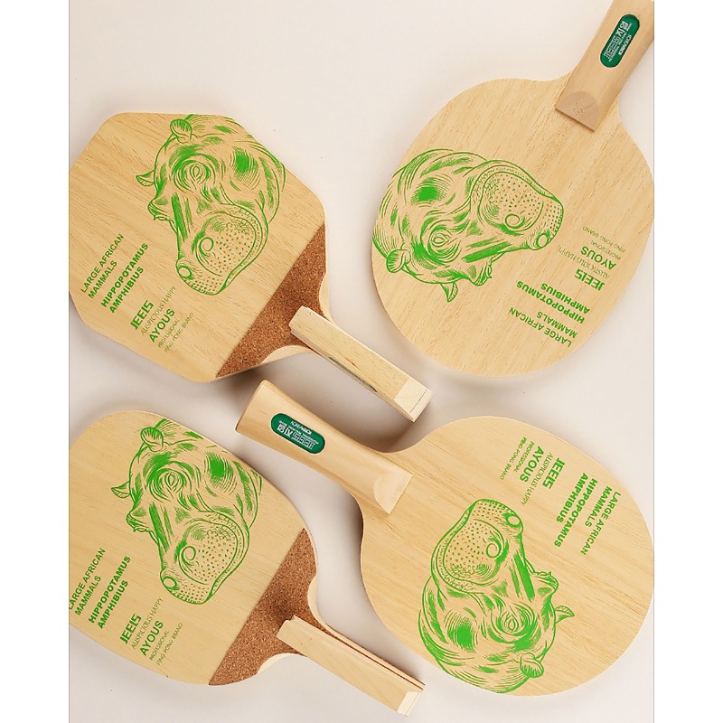 JEELS Green Hippo 1-lagiges Ay – Table Tennis In Japanese Bewertung und Preis