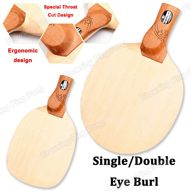 1-lagiges Hinoki Tischtennissc – Table Tennis Racket Bewertung und Preis